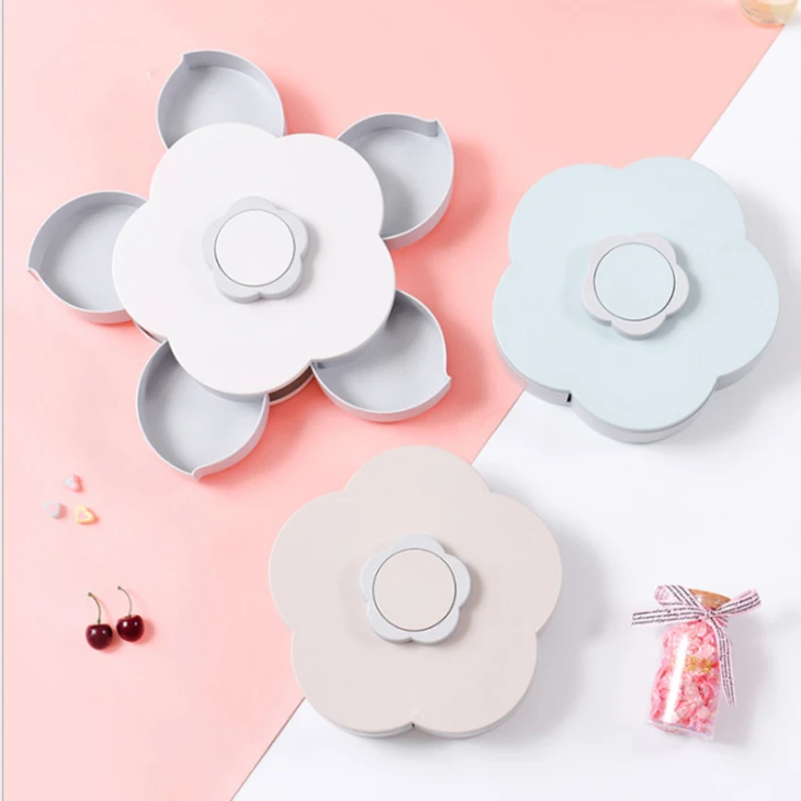 Plastic Candy Box Flower Shape Injection Mold